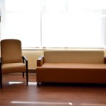 Hospital waiting area furniture