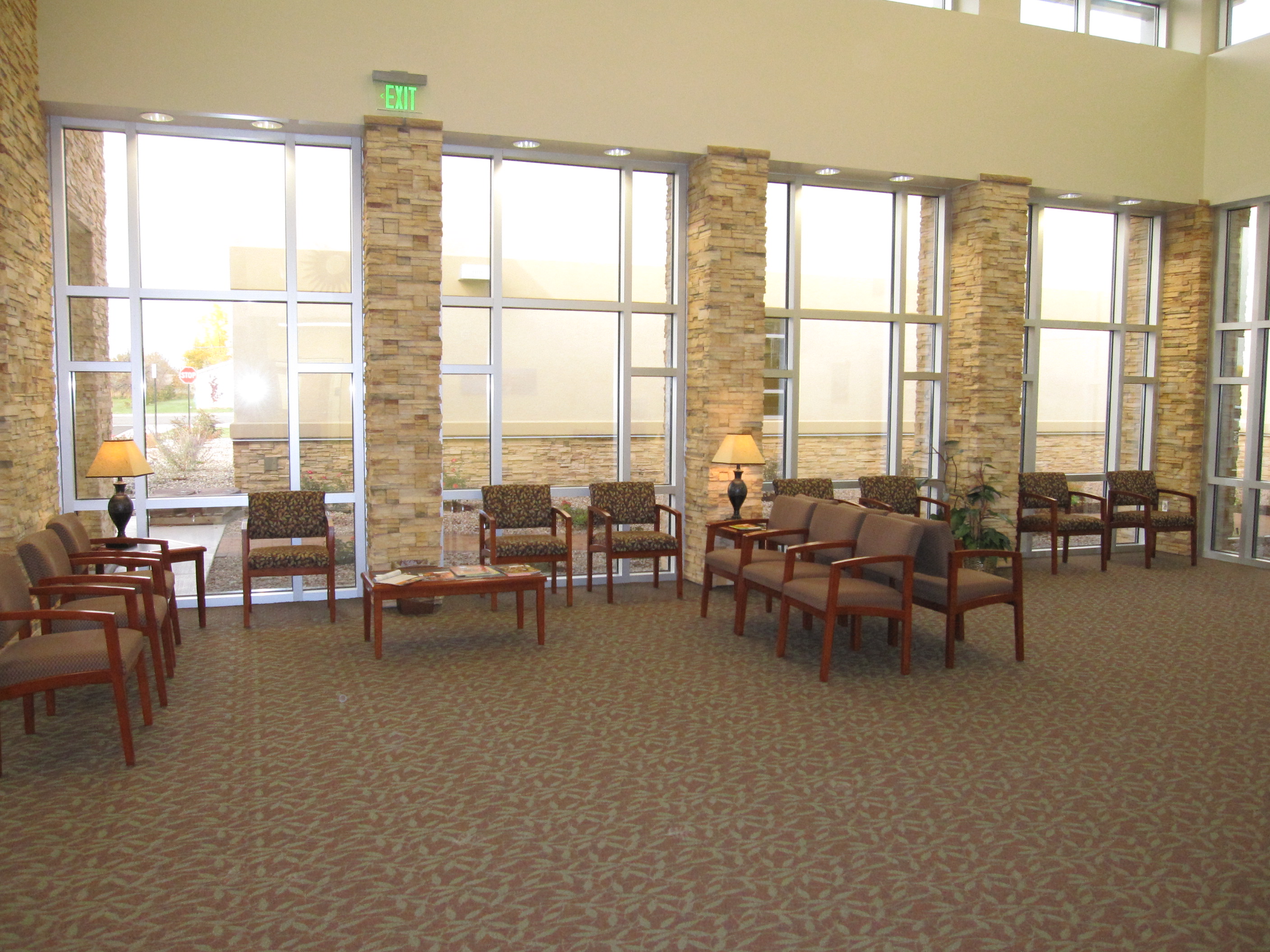 Modern Healthcare furniture - hospital waiting area