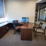 Commercial Furniture, Desks, Kimball, Alpine Bank, Chairs