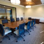 Commercial Furniture, Desks, Kimball, Alpine Bank, Chairs