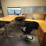 Furniture, Showroom, Kimball, Desk, Private Office, Height Adjustable