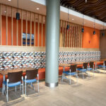 Community Hospital, Cafe Seating, ERG International, Healthcare, Healthcare Design